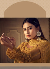 Photogenic Looking Gown in Yellow